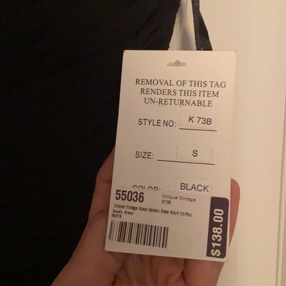 Super cute black unique vintage dress - Picture 5 of 5